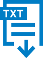 Icon for Text download